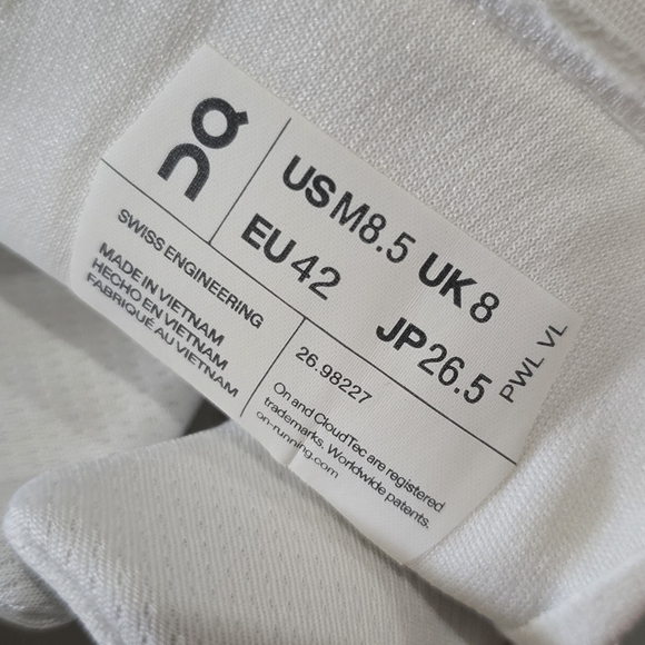 On Running Cloudnova White Sneakers - Picture 9 of 10